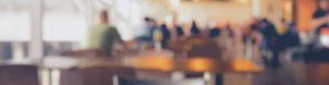 Blurred cafe to depict commercial combined insurance by Find Insurance NI