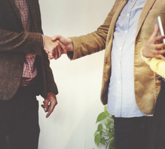 Friendly handshake for Find Insurance NI blog